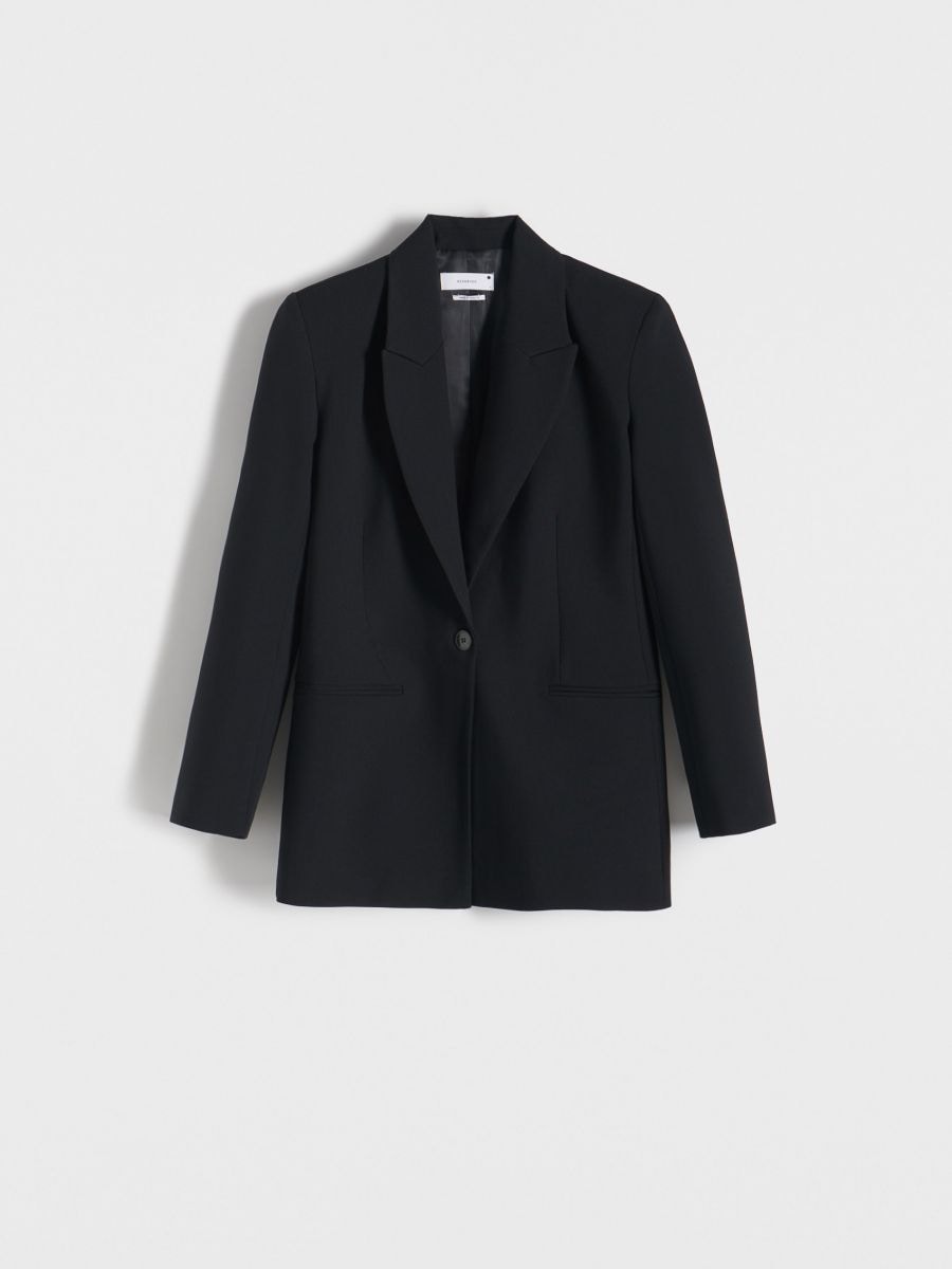 Viscose blend blazer - black - RESERVED - 6