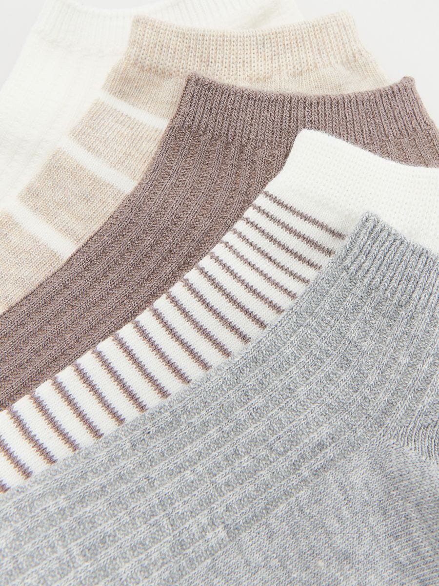 5 pack socks - nude - RESERVED - 2