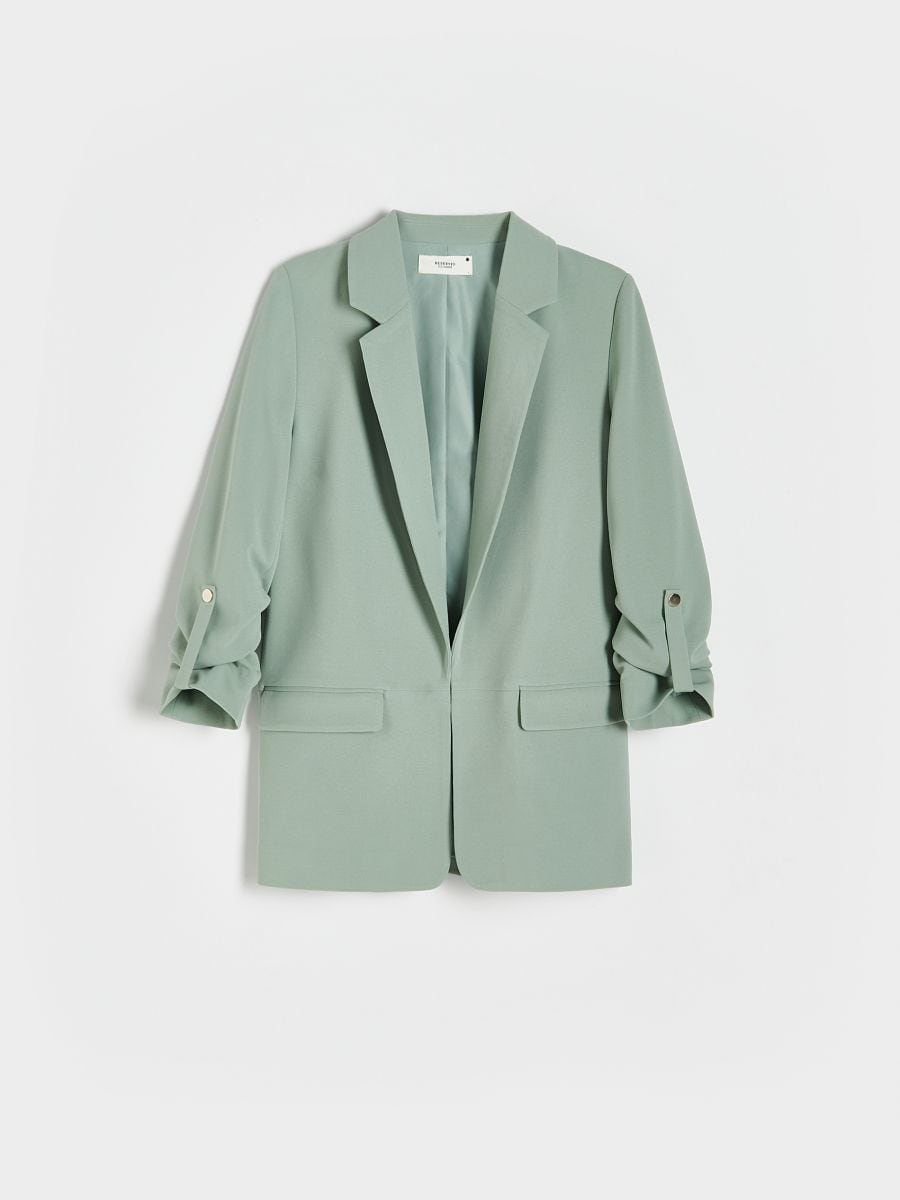 Plain blazer - light green - RESERVED - 5