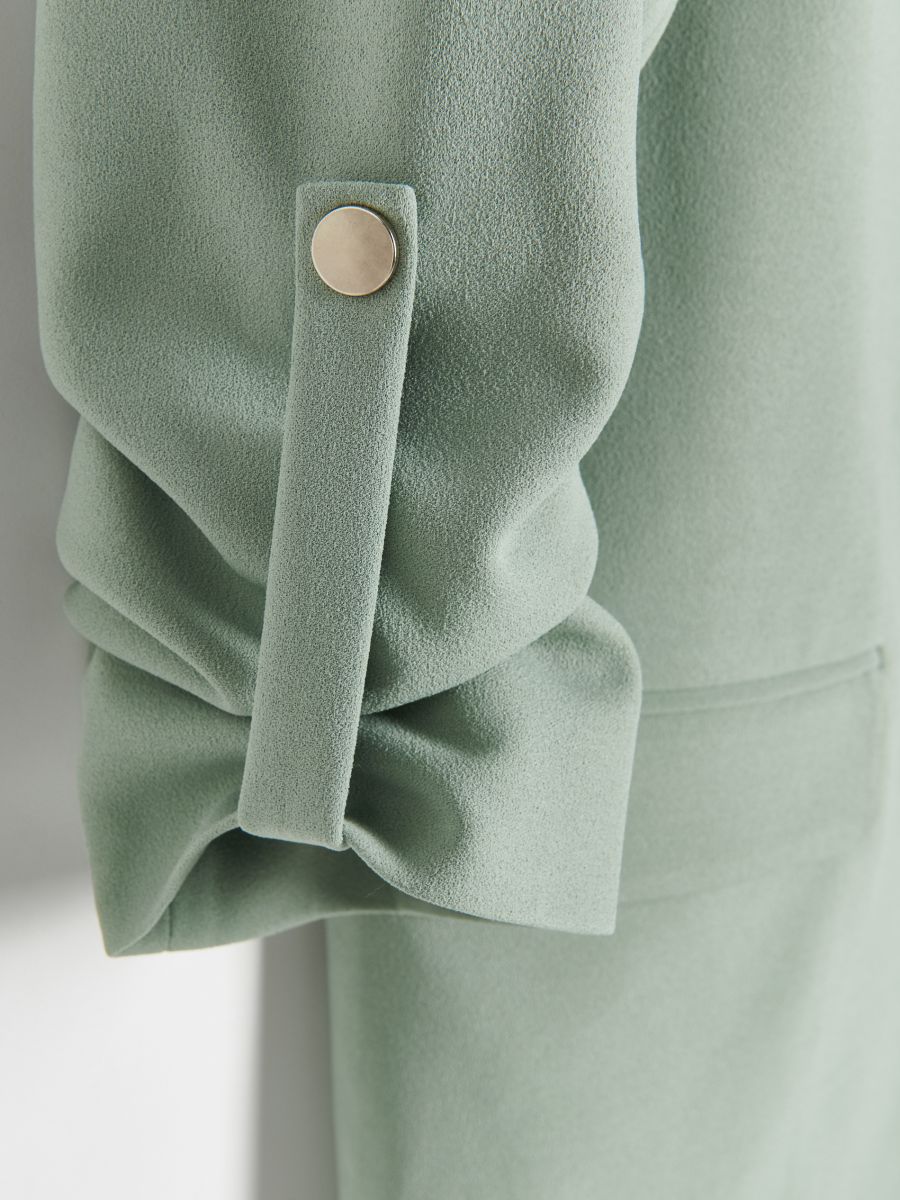 Plain blazer - light green - RESERVED - 6