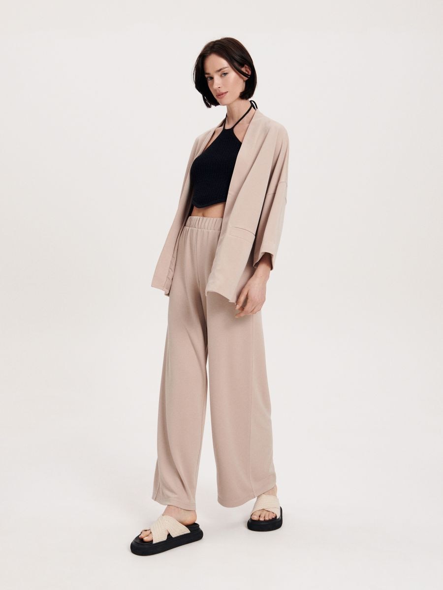 Plain blazer - beige - RESERVED - 3