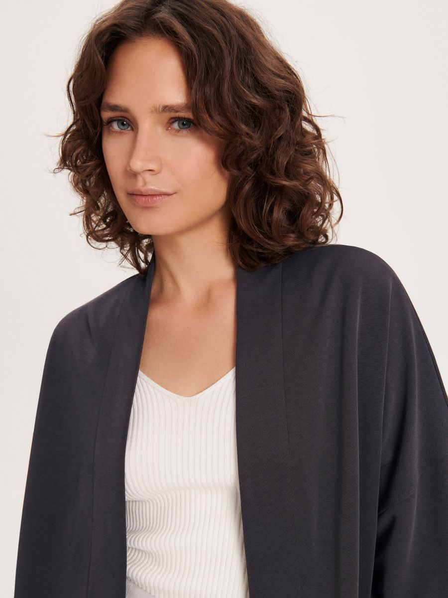 Plain blazer - dark grey - RESERVED - 2