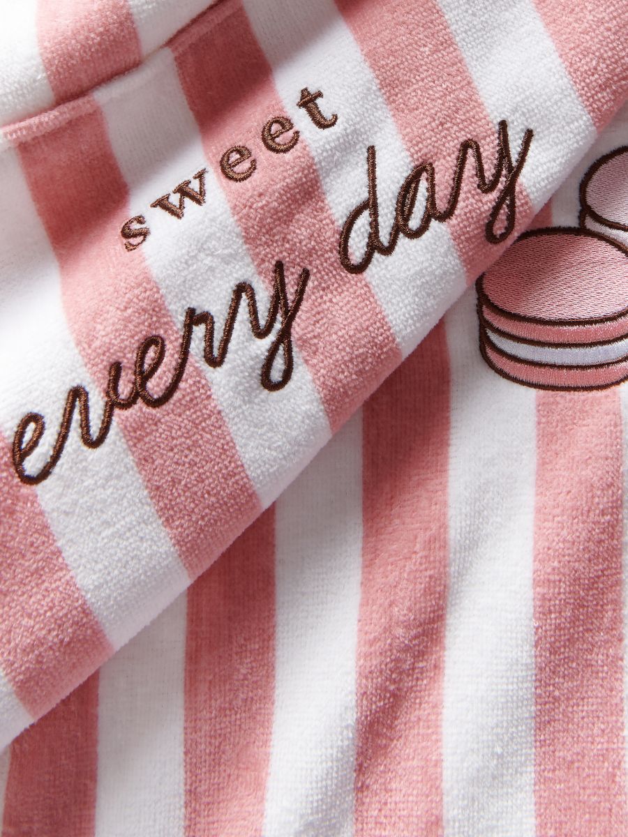 Pusheen beach towel - pastel pink - RESERVED - 2