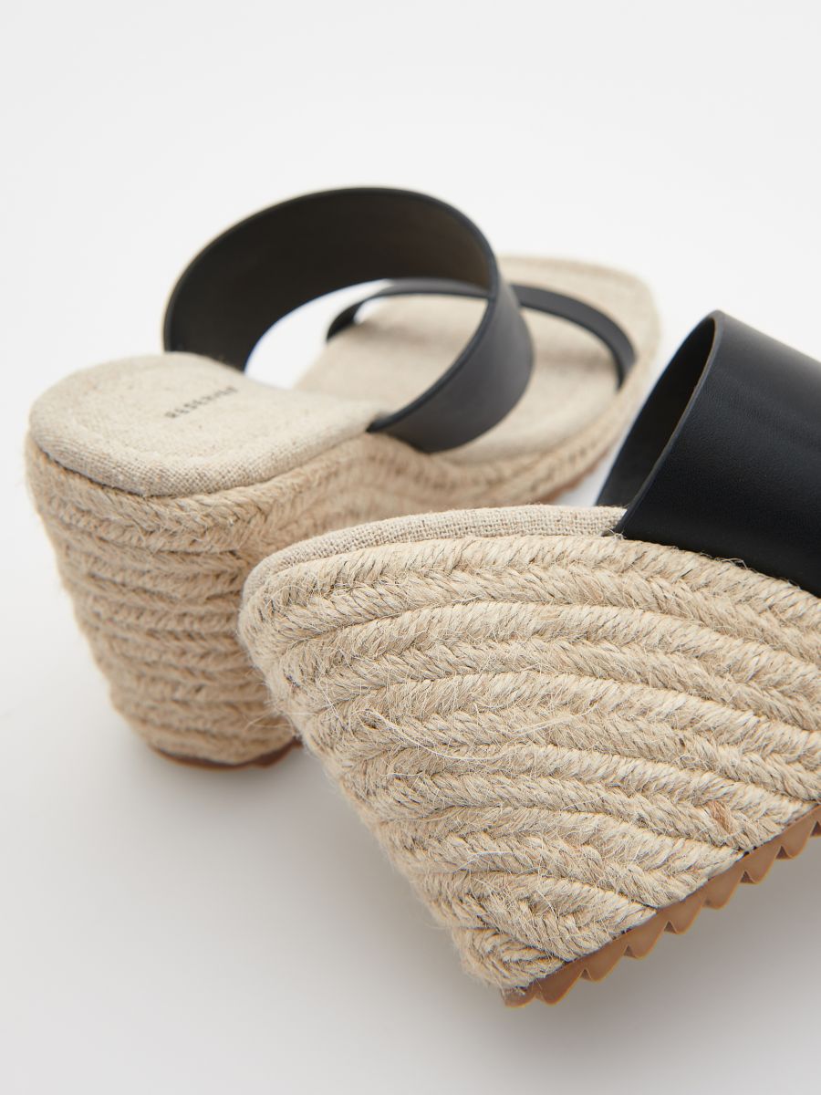 Platform sliders - black - RESERVED - 4