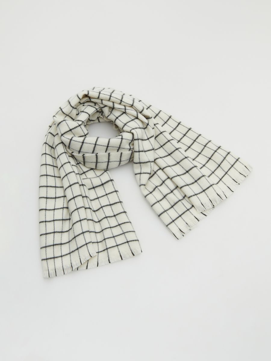 Check scarf - black - RESERVED - 2