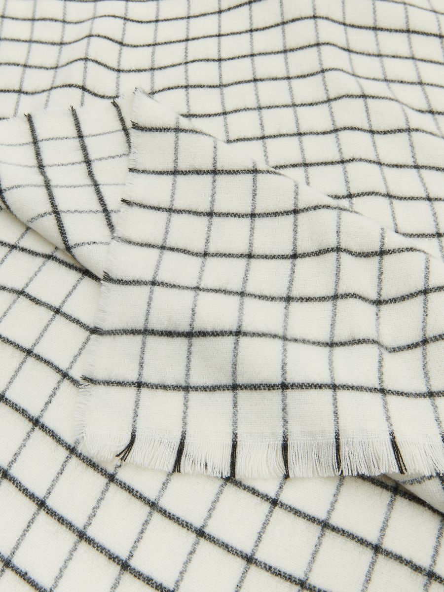 Check scarf - black - RESERVED - 3
