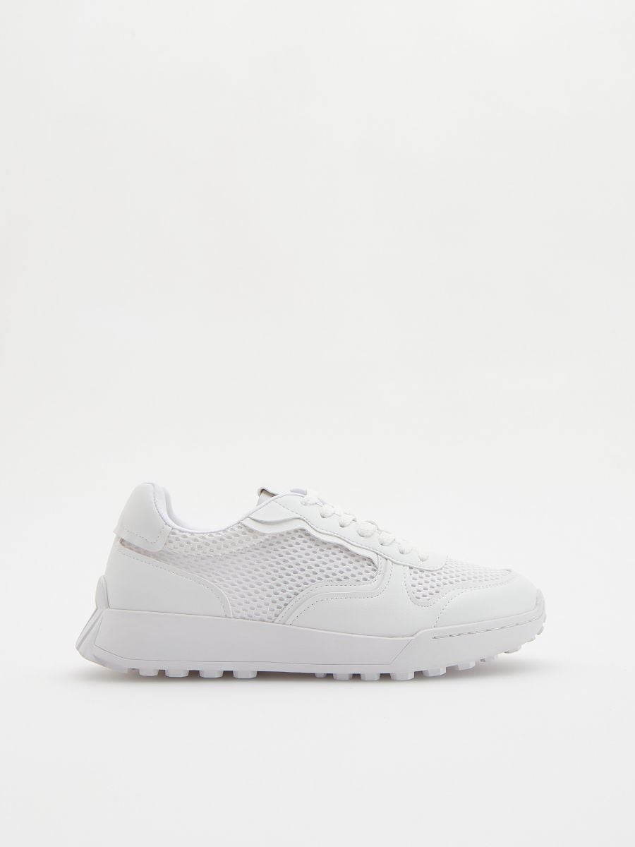 LADIES` SNEAKERS - white - RESERVED
