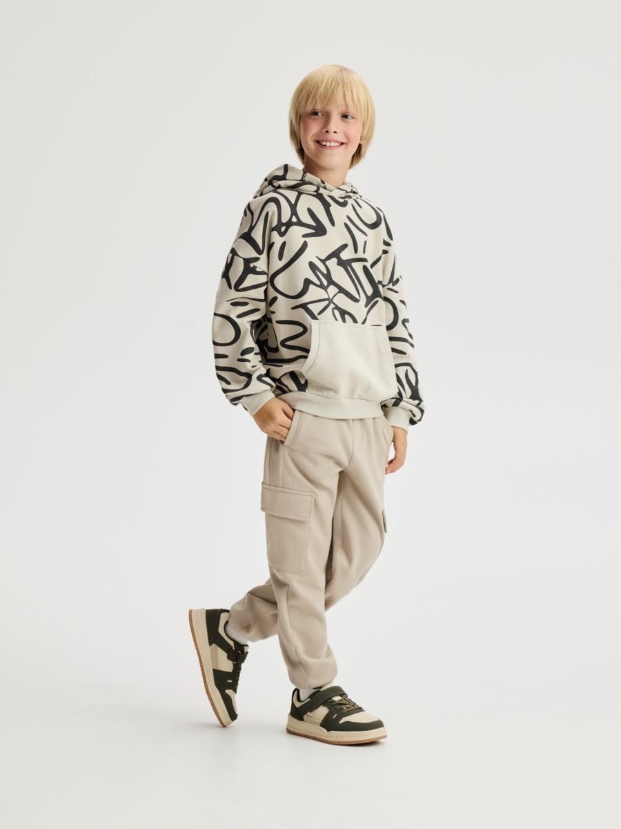 Cargo joggers - beige - RESERVED