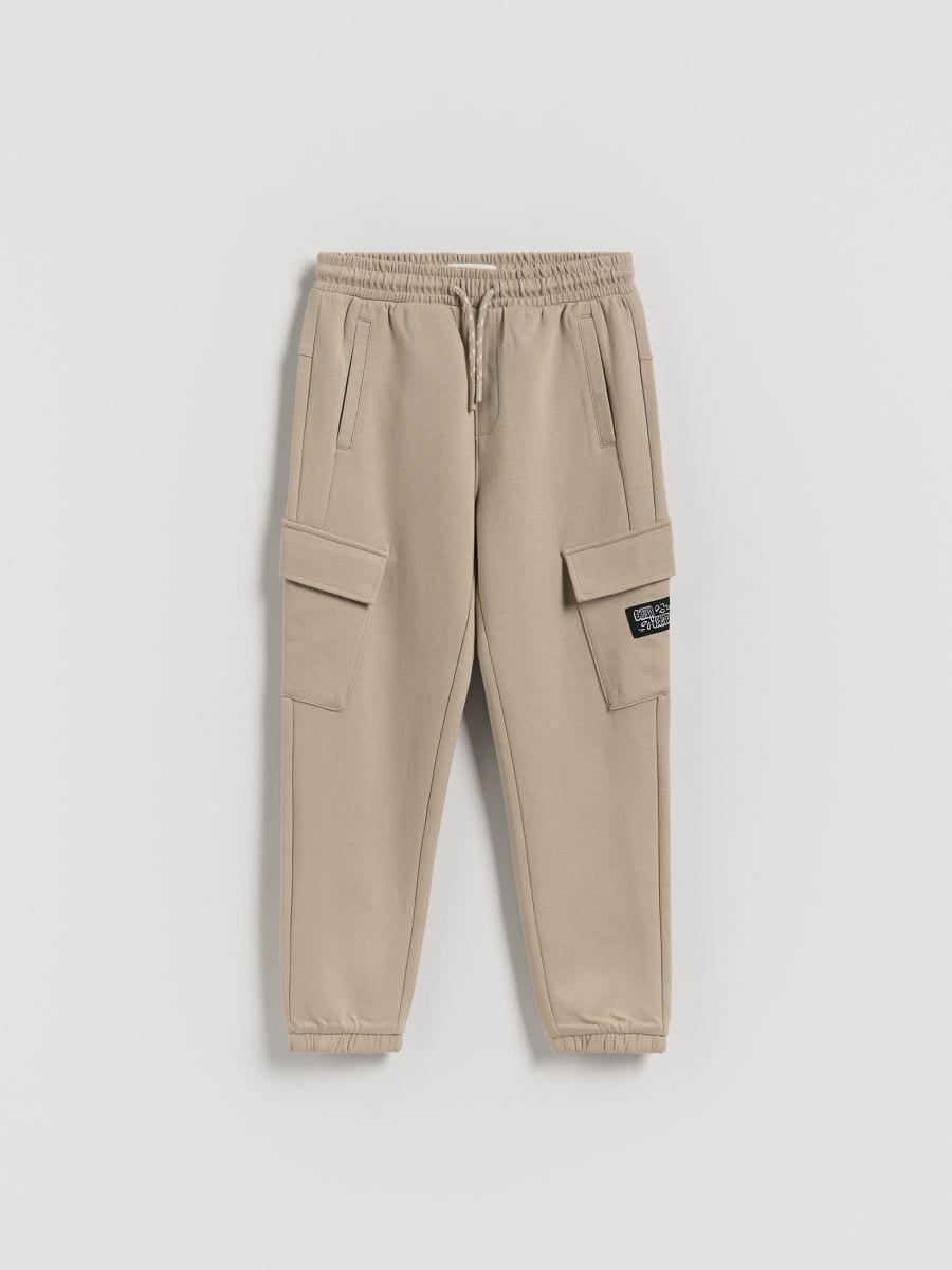 Cargo joggers - beige - RESERVED