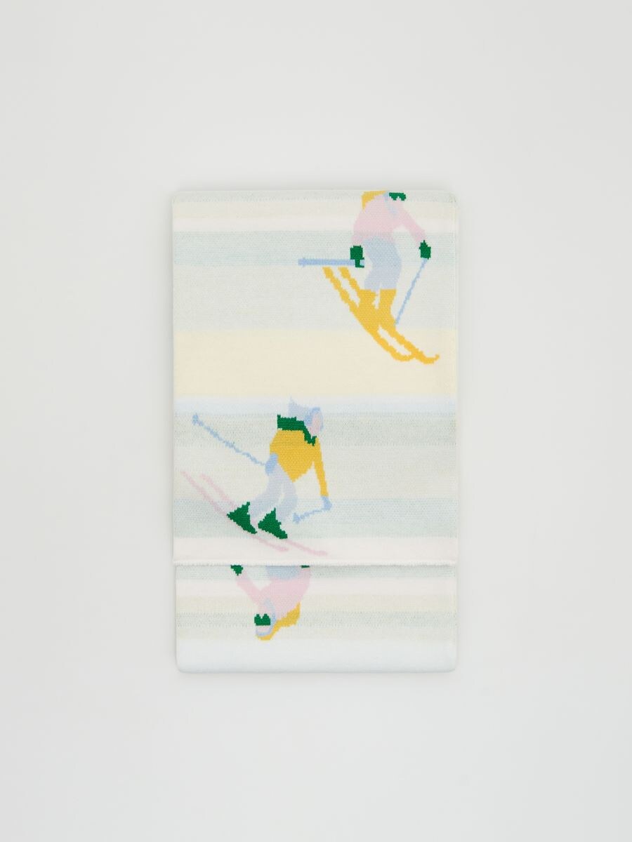 Patterned scarf - multicolor - RESERVED - 3