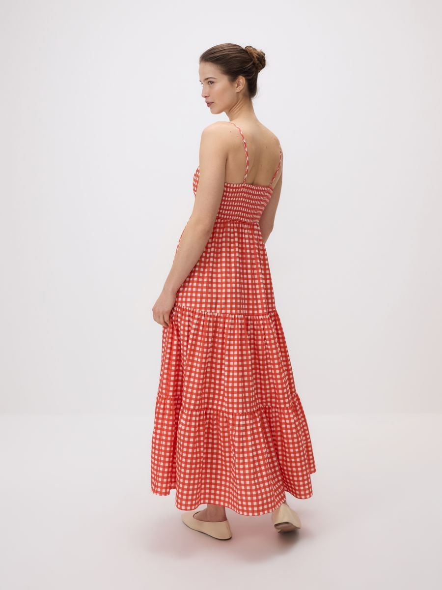 Midi haljina - mandarina - RESERVED - 9