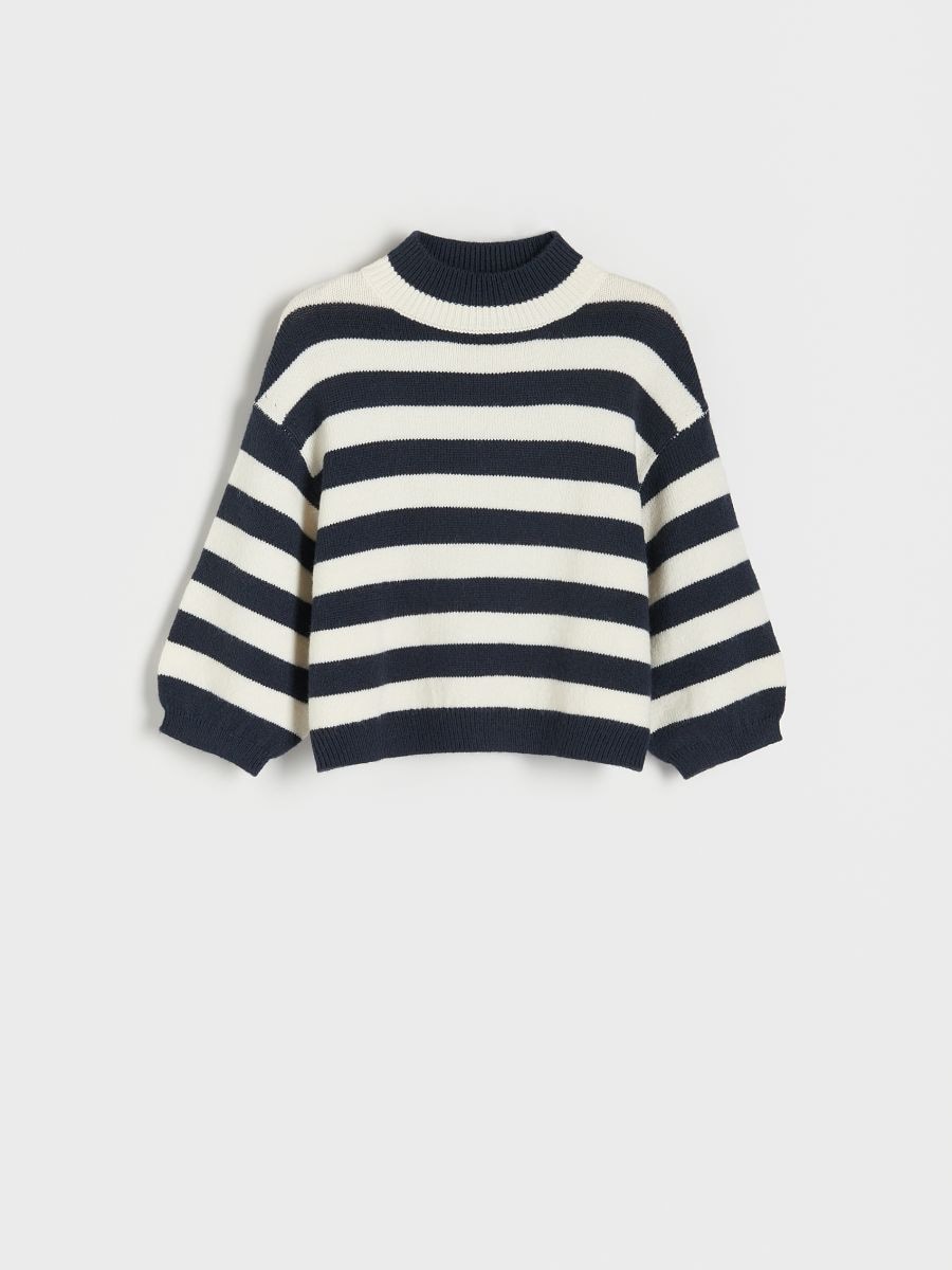 Oversized stripe jumper - multicolor - RESERVED - 4
