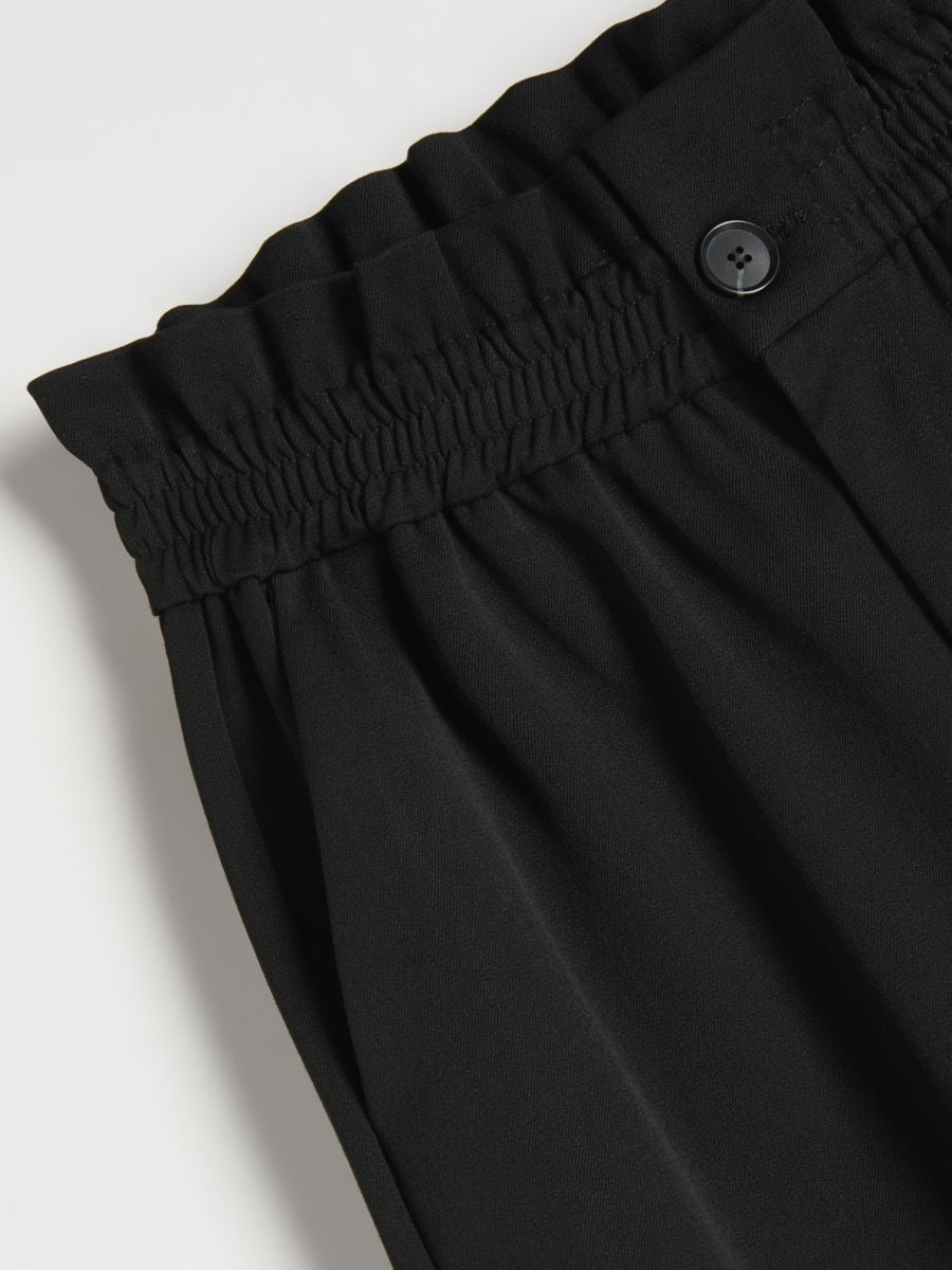 Paperbag pantalone - crno - RESERVED - 7