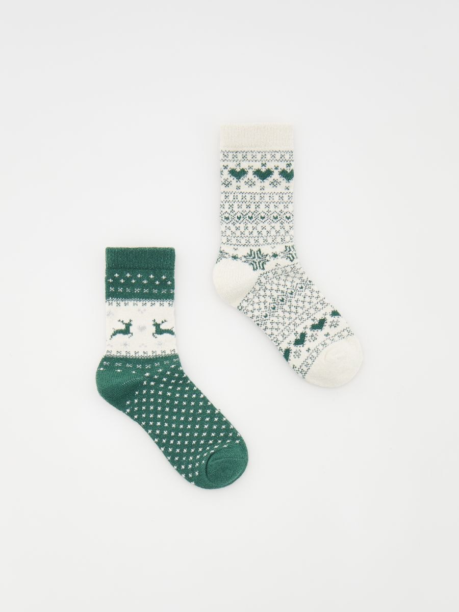 LADIES` SOCKS - zeleno - RESERVED