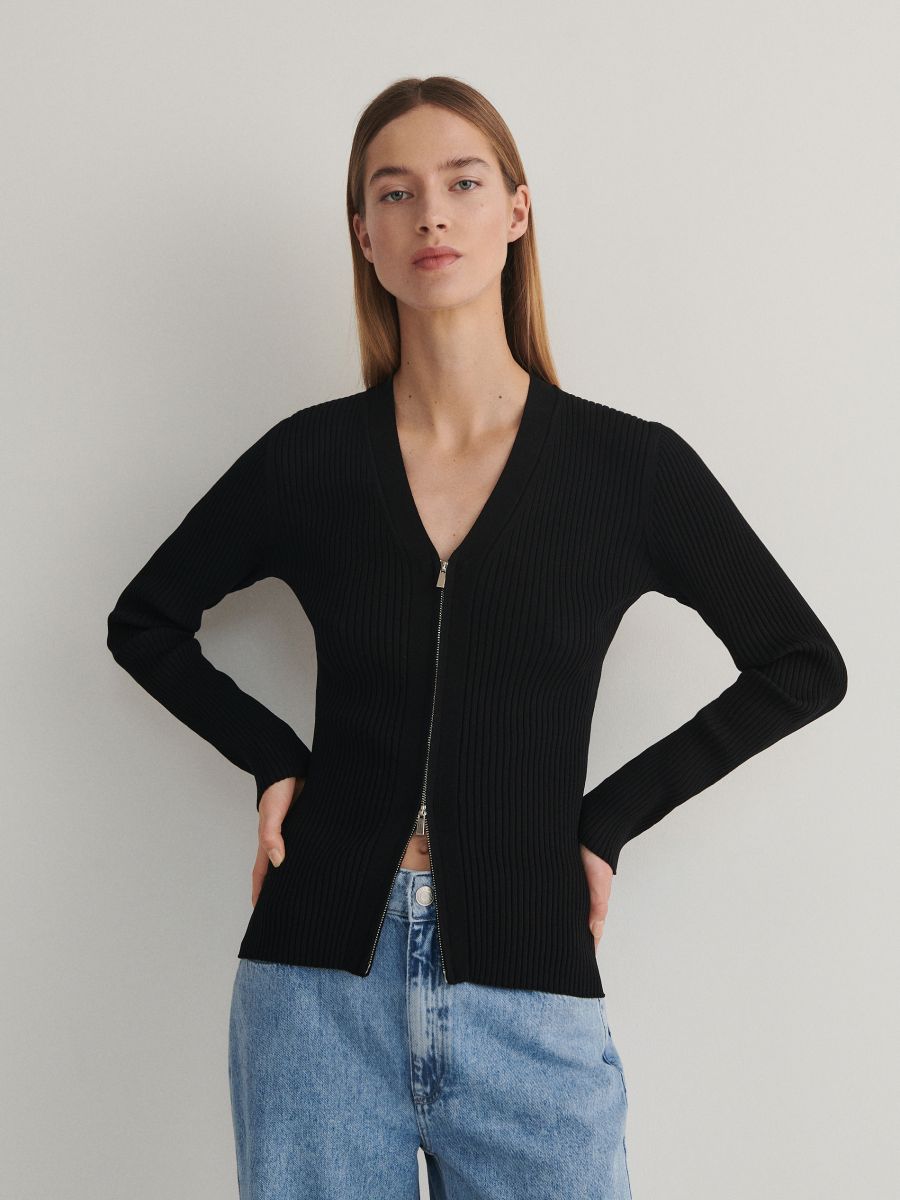 Button down jumper - black - RESERVED - 2