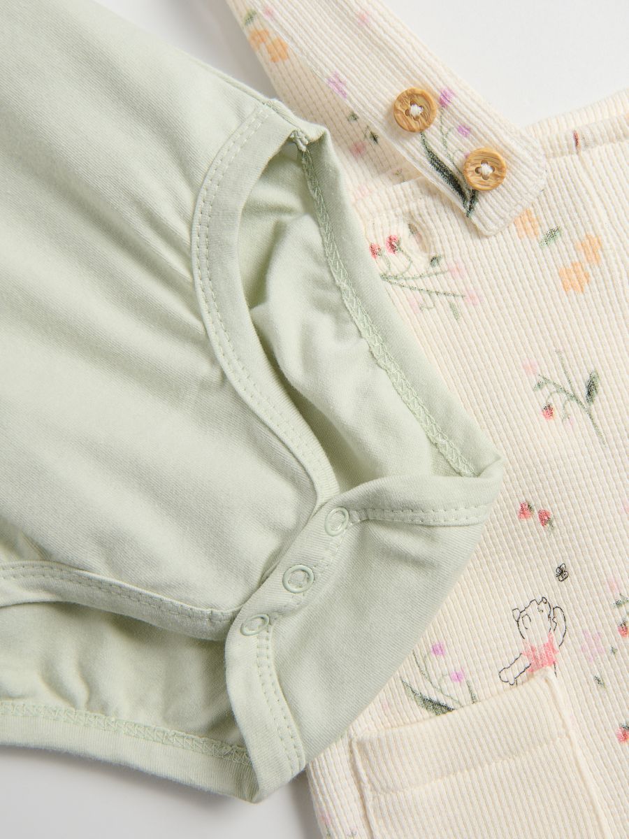 Ensemble en coton Winnie the Pooh - crème - RESERVED - 4