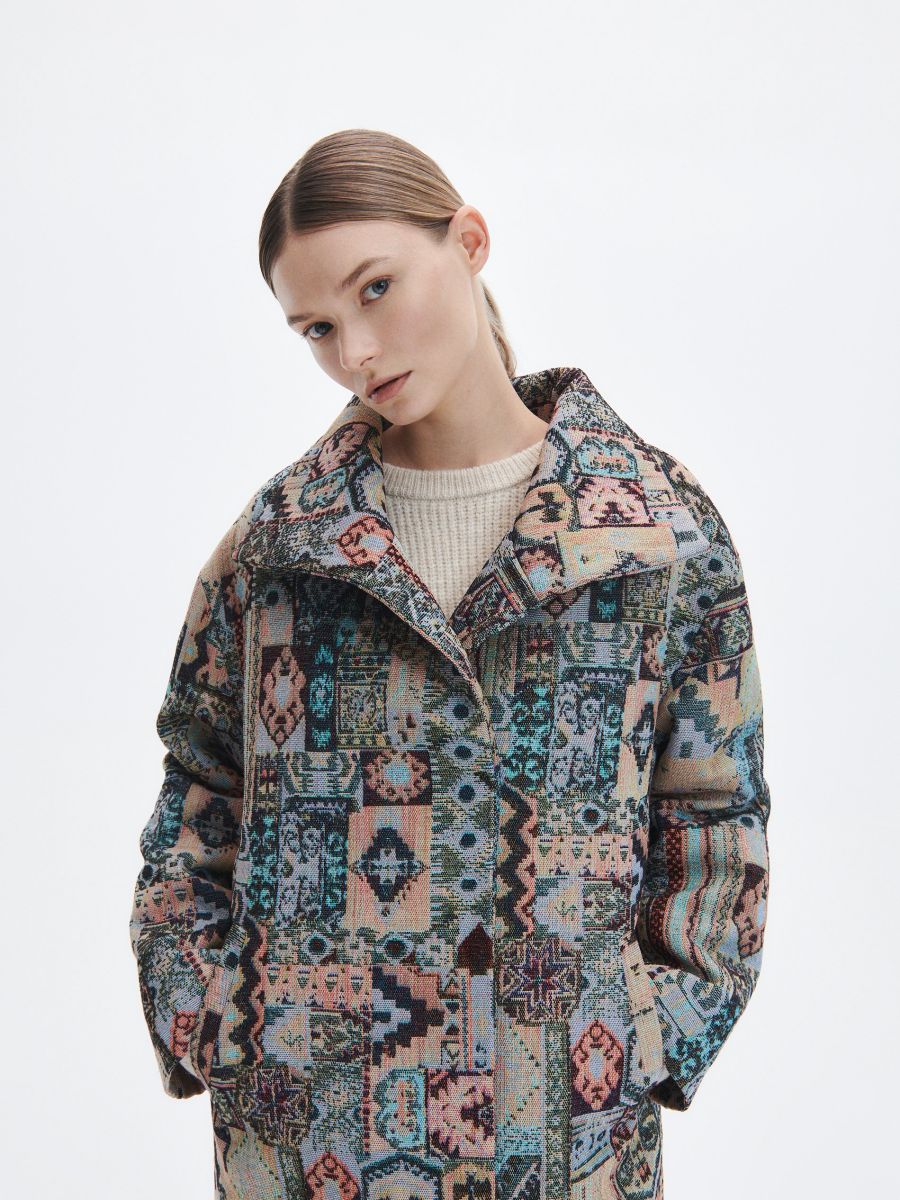 Patterned jacket - multicolor - RESERVED - 3