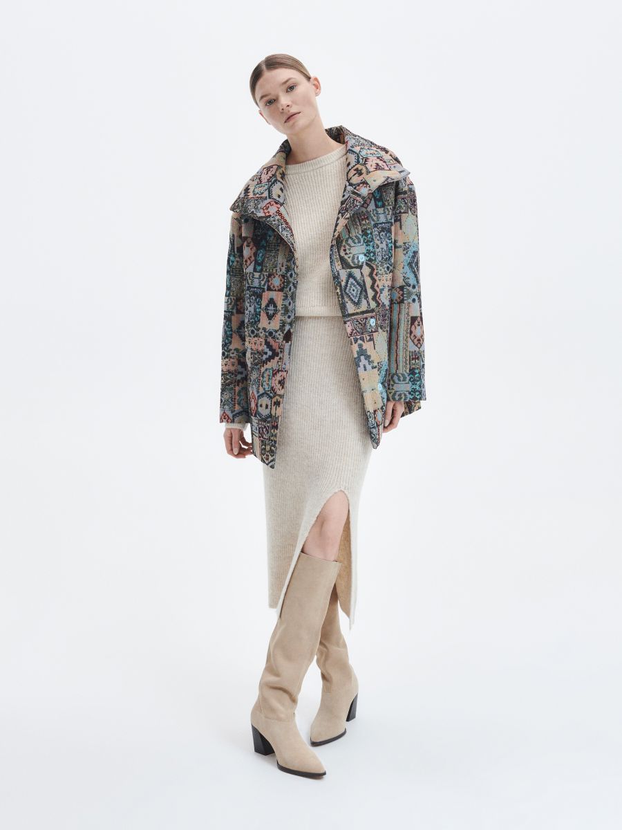 Patterned jacket - multicolor - RESERVED - 4