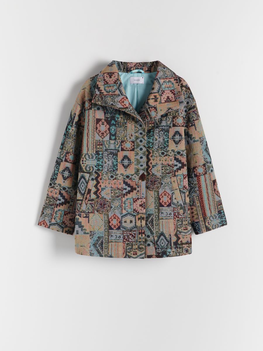 Patterned jacket - multicolor - RESERVED - 6