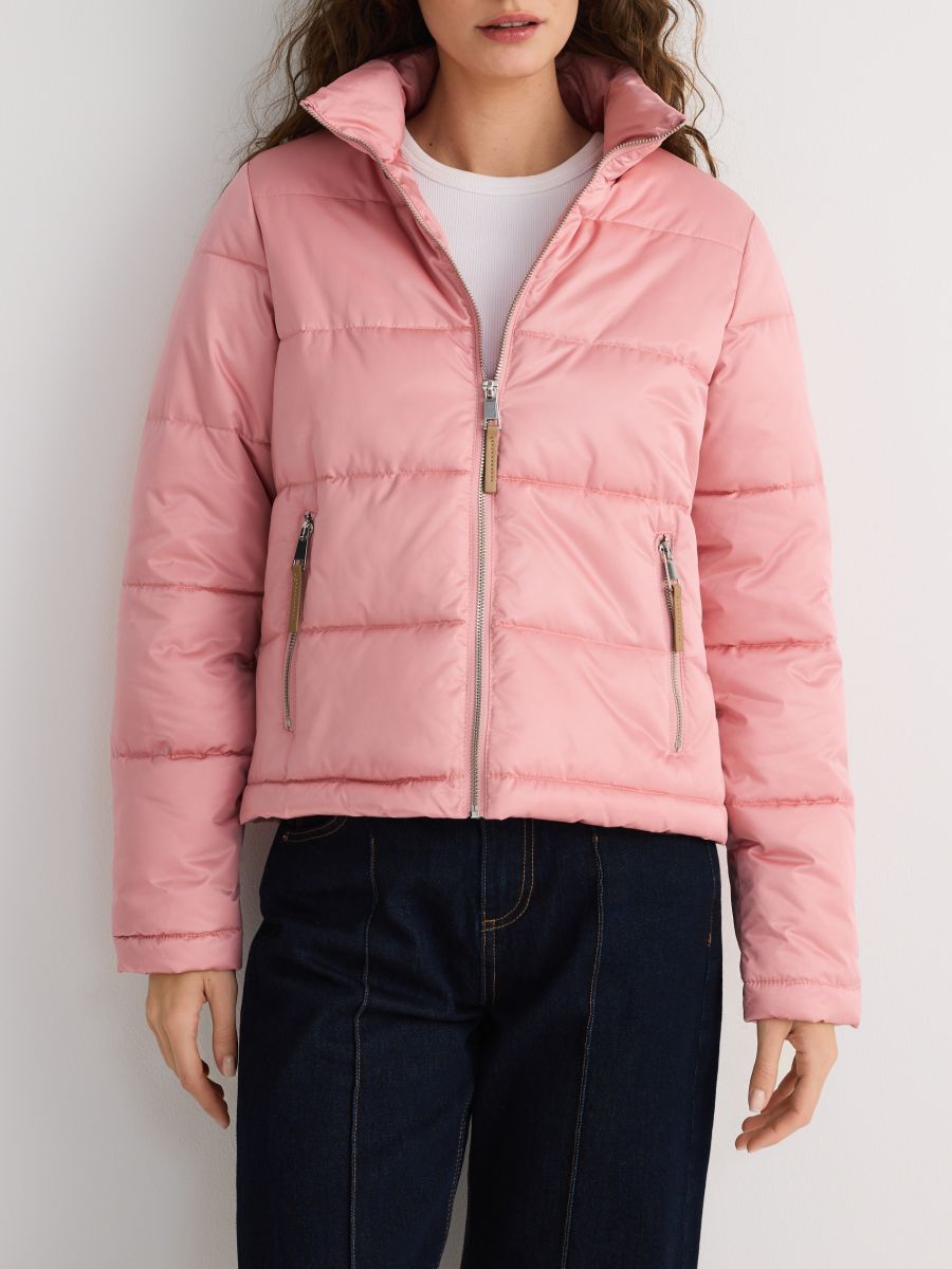 LADIES` OUTER JACKET - prljavo roze - RESERVED - 4