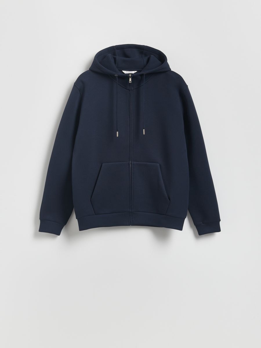 Hoodie im Regular-Fit - marineblau - RESERVED