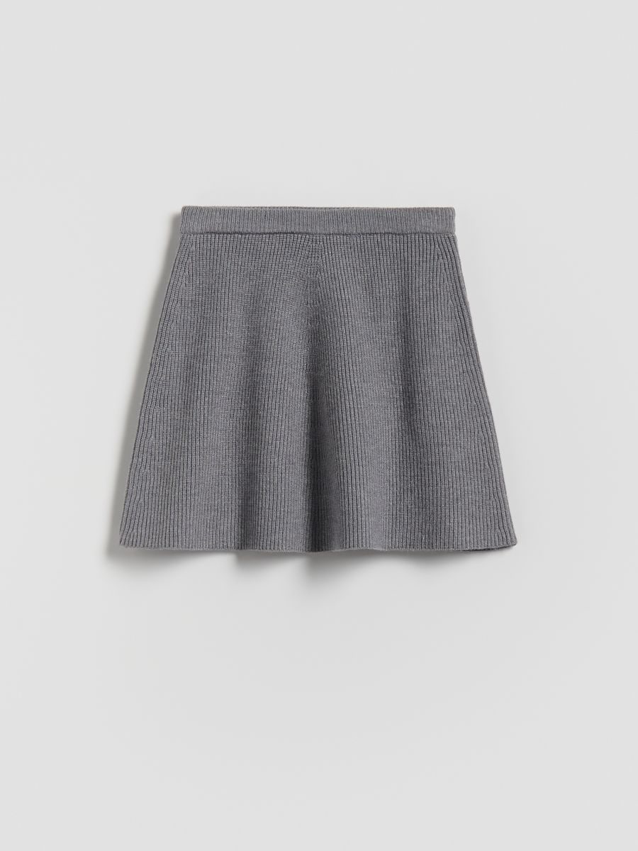 Jersey skirt - dark grey - RESERVED