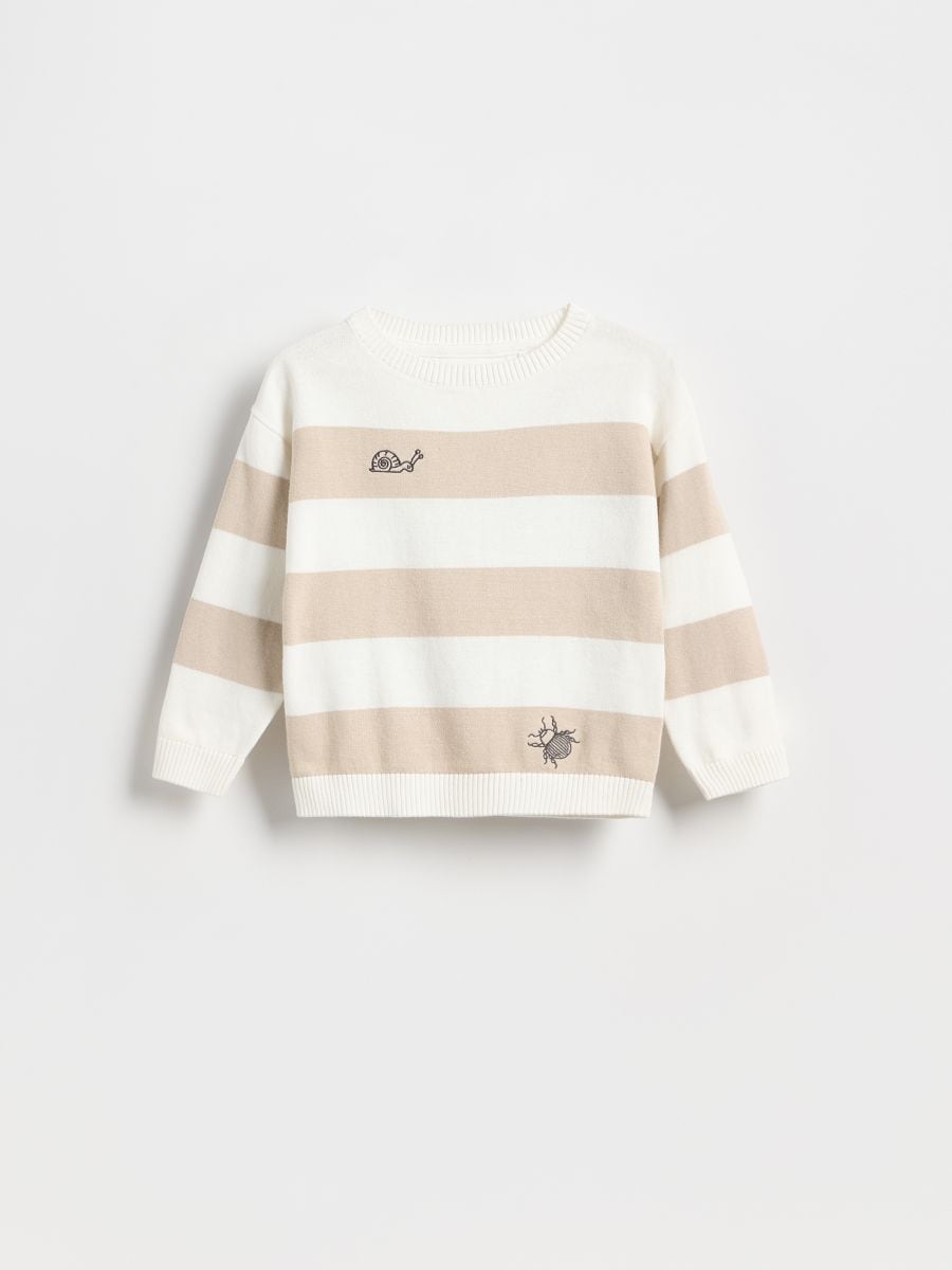 BOYS` SWEATER - кремовий - RESERVED