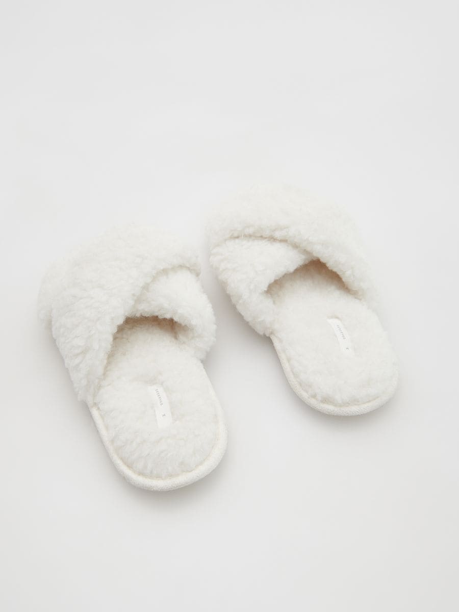 Soft slippers - nude - RESERVED - 3