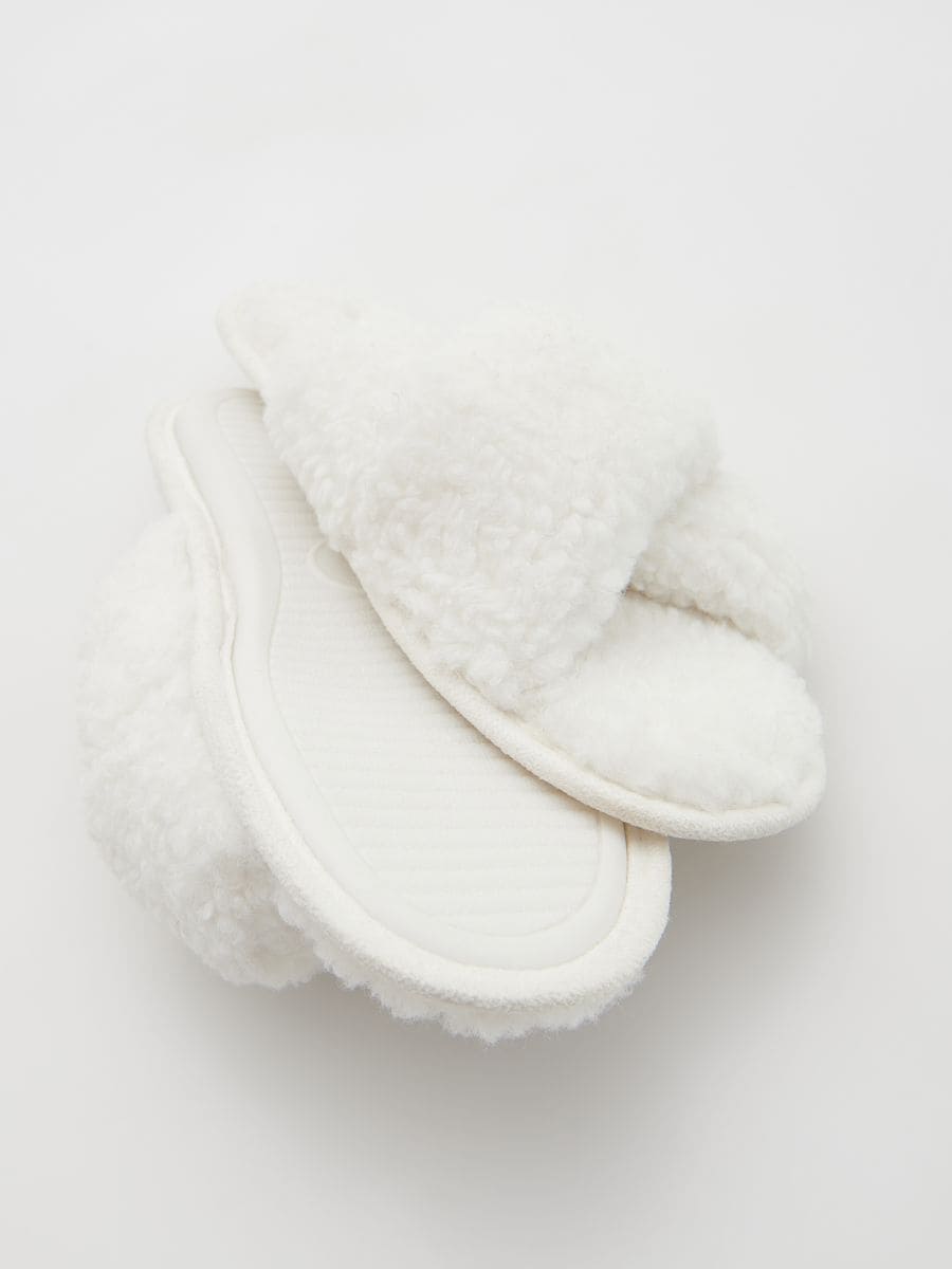 Soft slippers - nude - RESERVED - 5