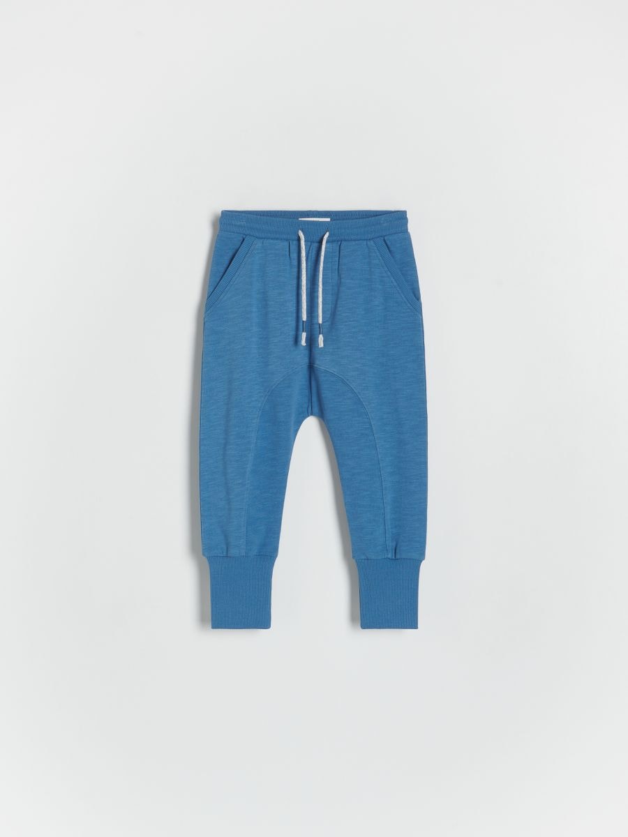 BOYS` TROUSERS - blue - RESERVED