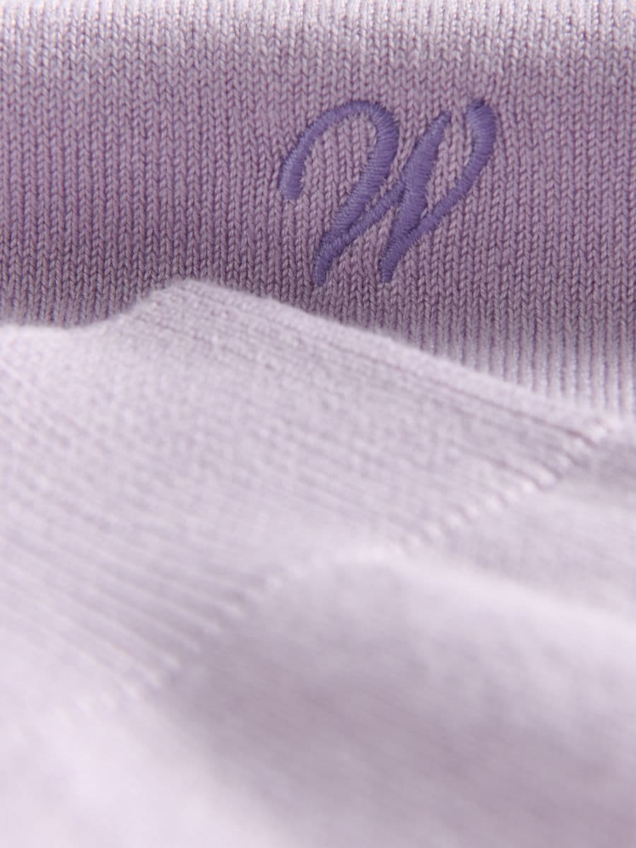 Pull simple en viscose majoritaire - lavande - RESERVED - 3