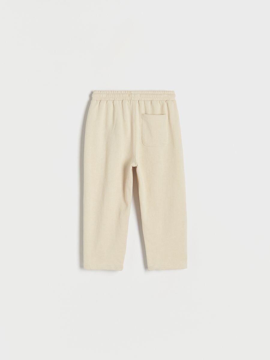 Sweatpants with stitching - nude - RESERVED - 3