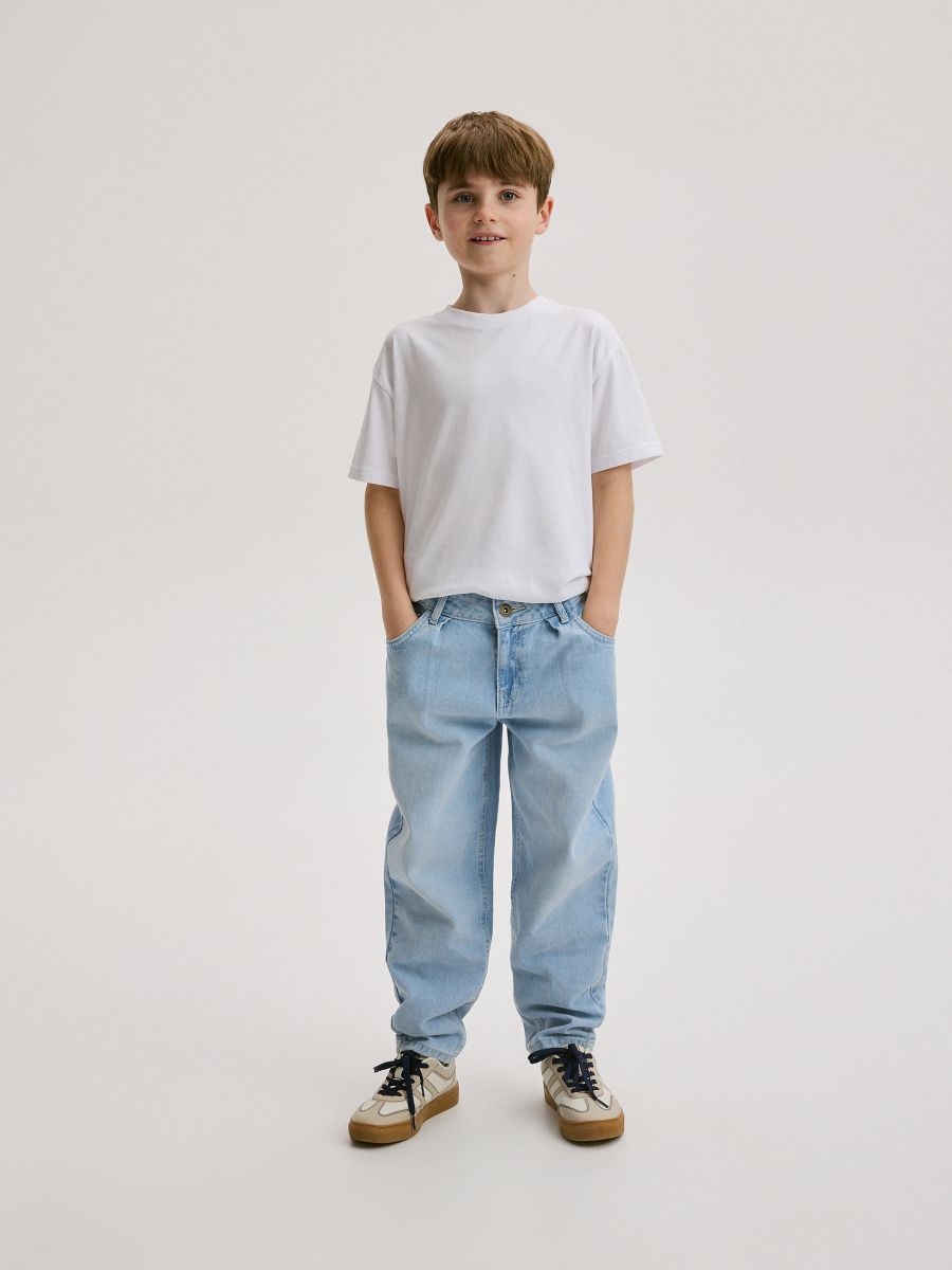 BOYS` JEANS TROUSERS - blu - RESERVED