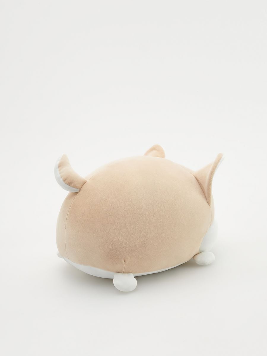 Dog-shaped pillow - beige - RESERVED - 5