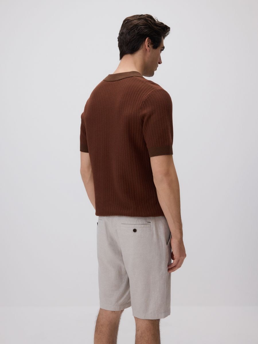 Regular chino shorts - light grey - RESERVED - 3
