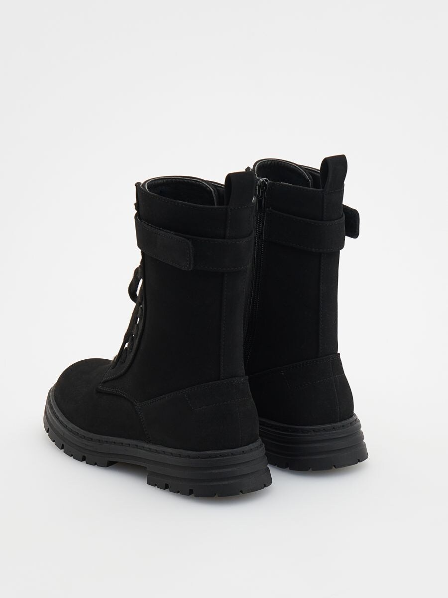 ZIP ANKLE BOOTS - black - RESERVED - 3