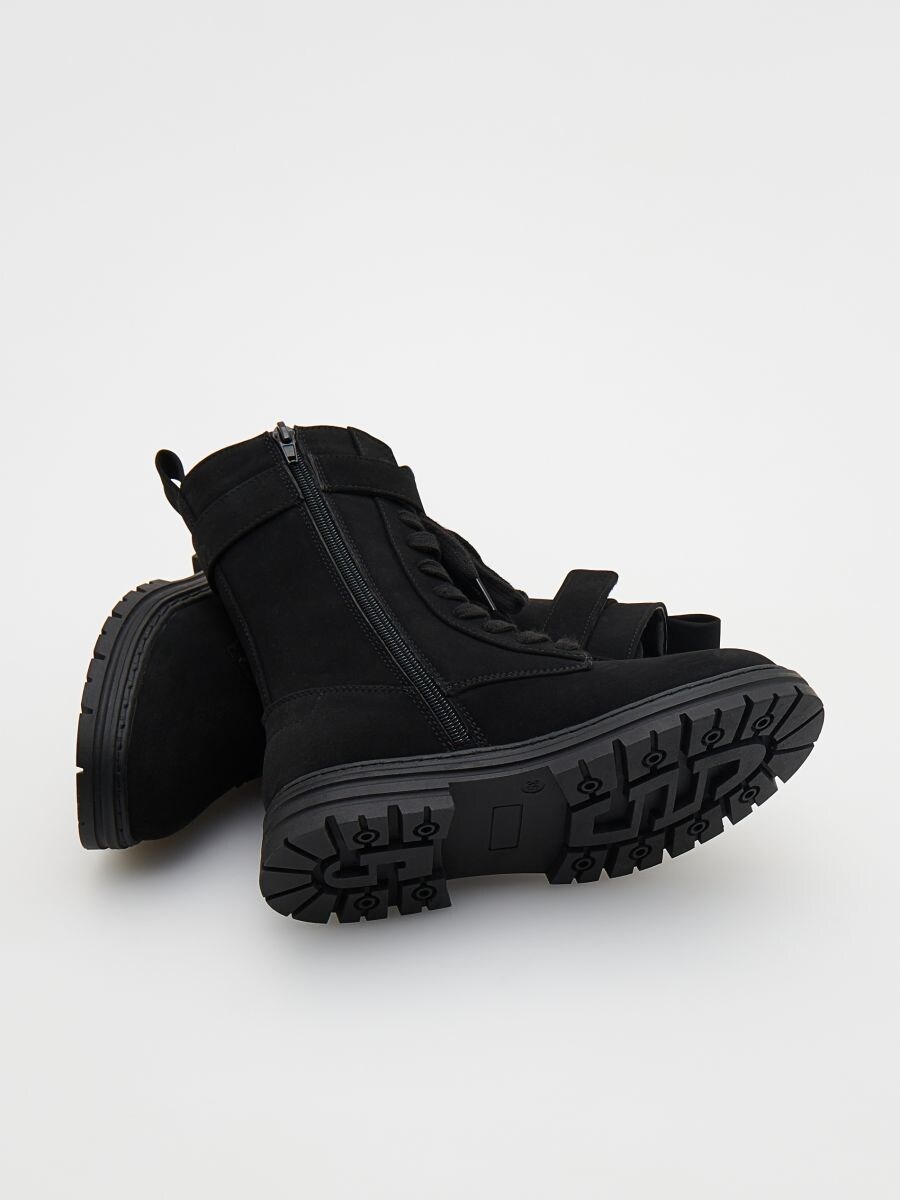 ZIP ANKLE BOOTS - black - RESERVED - 5