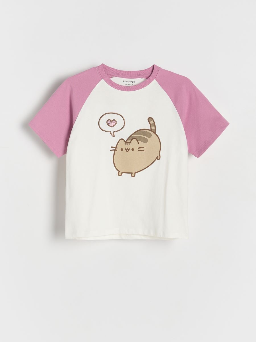 Kids pusheen shirt hotsell