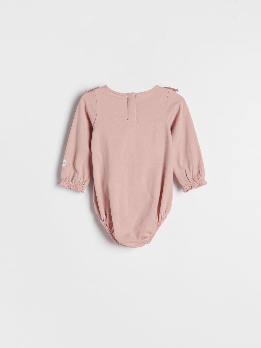 Body with openwork insert - pastellrosa - RESERVED - 3