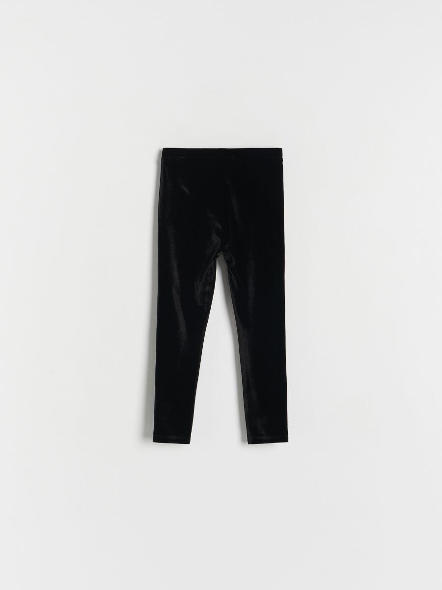 Velour leggings - black - RESERVED - 3