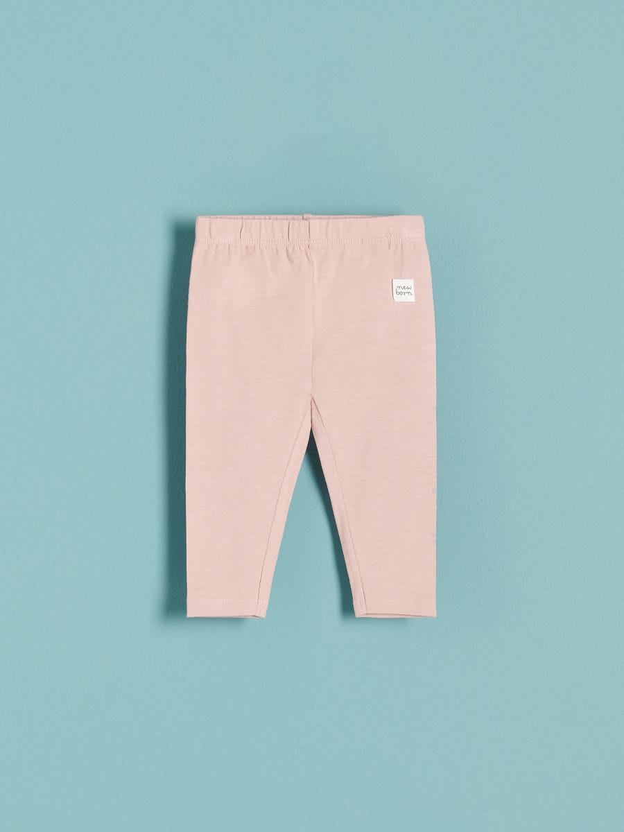 Leggings mit hohem Baumwollanteil, 2er-Pack - weiß - RESERVED - 3