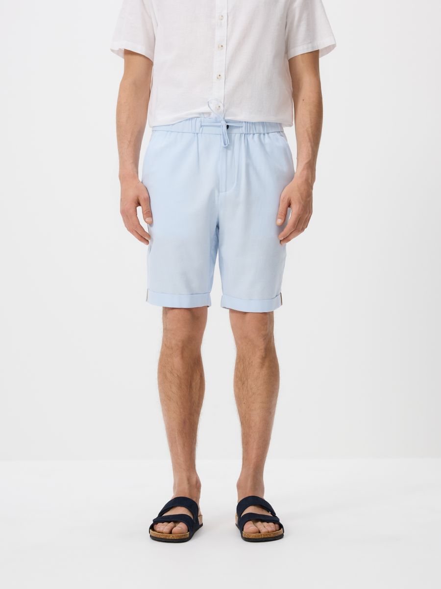 MEN`S SHORTS - halványkék - RESERVED