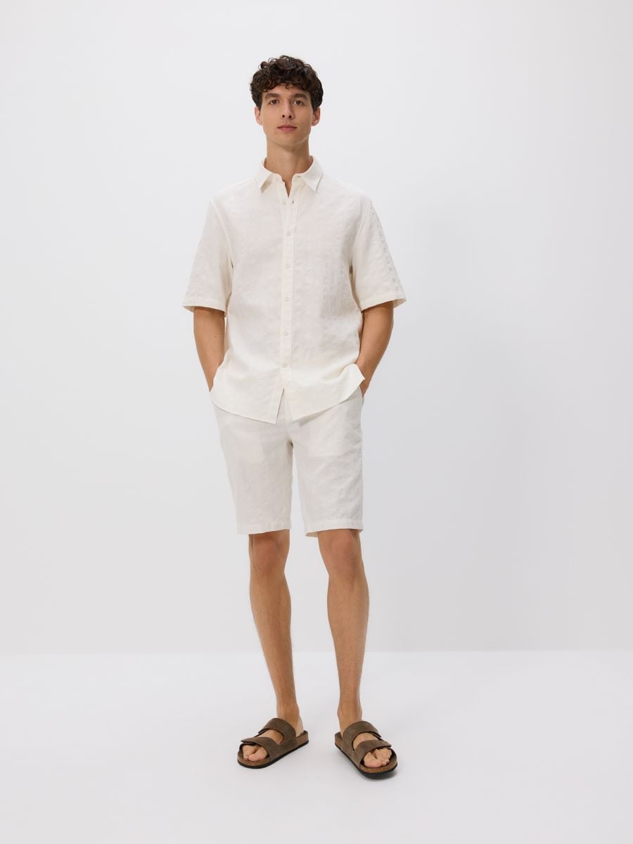 MEN`S SHORTS - weiß - RESERVED