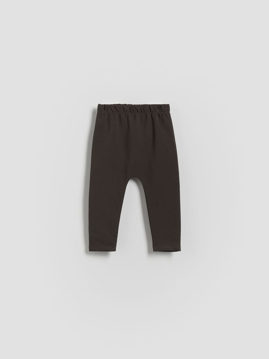 Leggings mit hohem Baumwollanteil, 2er-Pack - hellgrau - RESERVED - 3