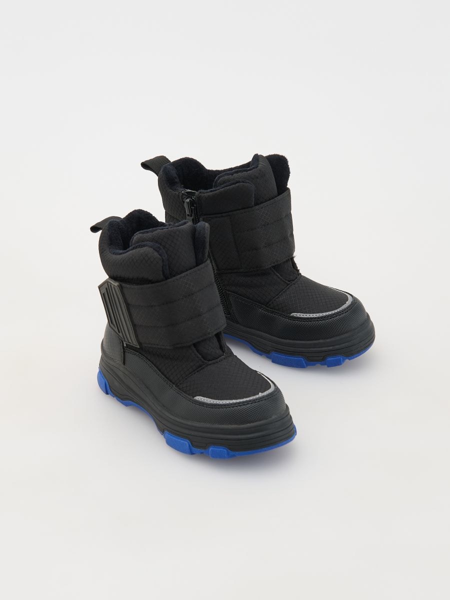 Snow boots with Velcro fastening - black - RESERVED - 2