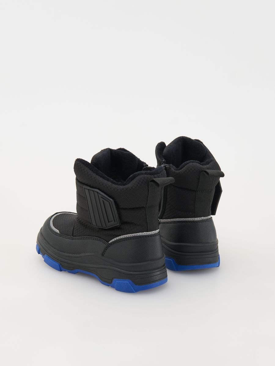Snow boots with Velcro fastening - black - RESERVED - 3