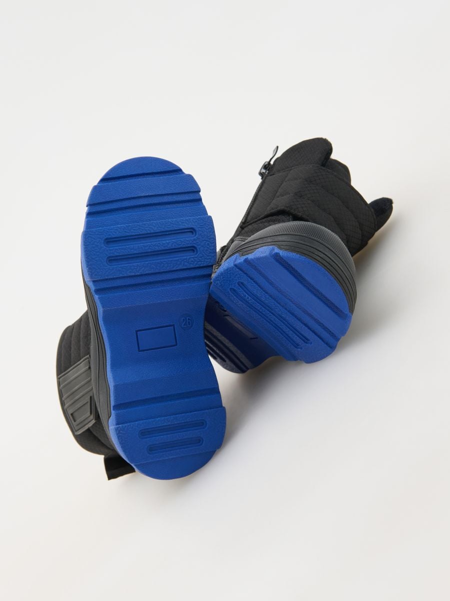 Snow boots with Velcro fastening - black - RESERVED - 4