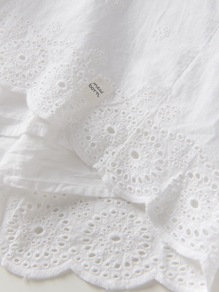 Rochie albă cu model - alb - RESERVED - 3