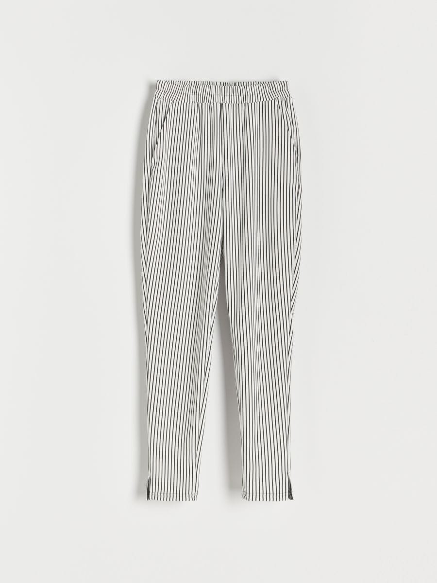 Stripped trousers - multicolor - RESERVED - 4