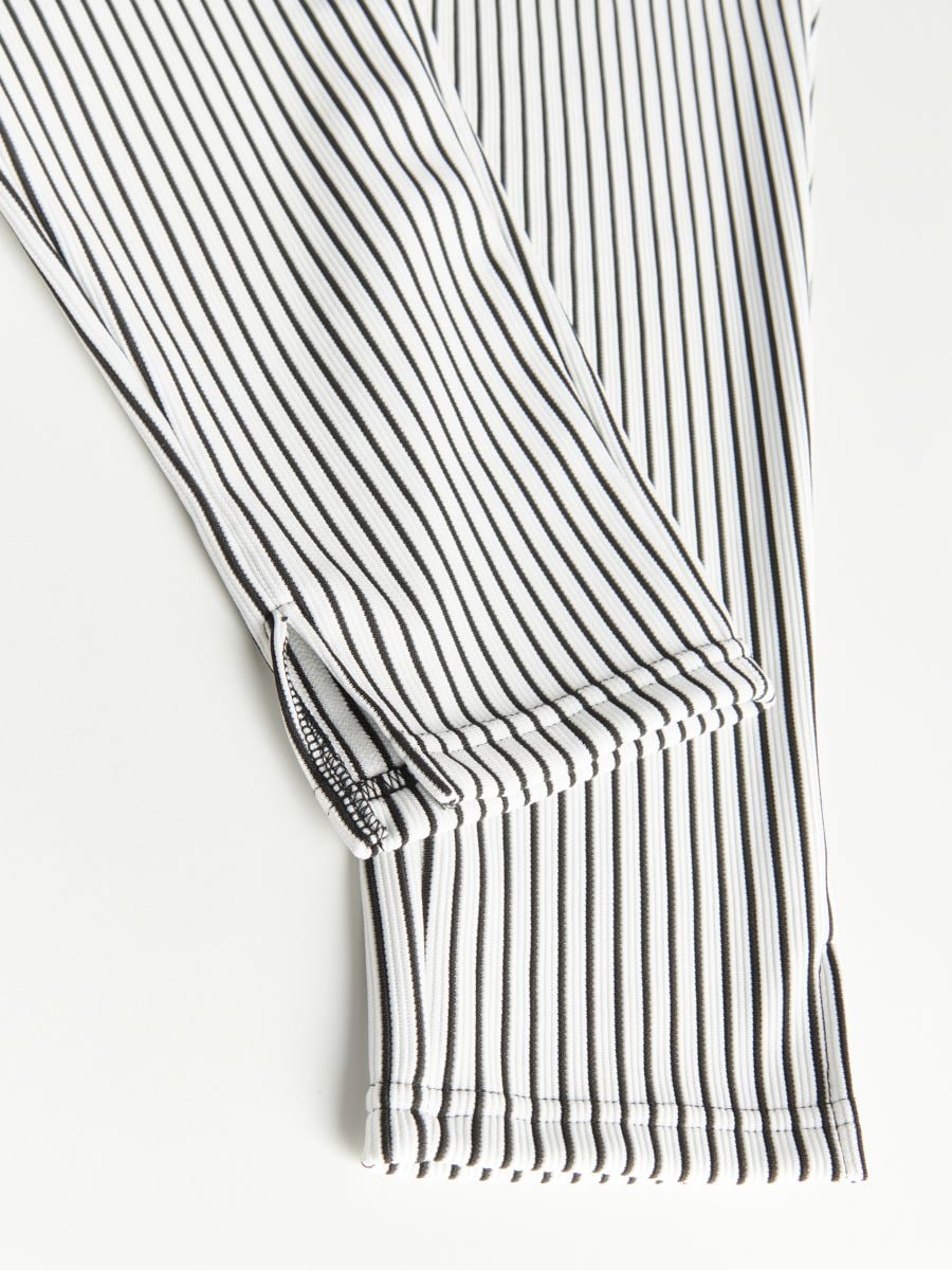Stripped trousers - multicolor - RESERVED - 5